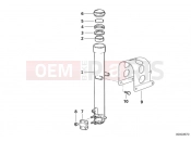 BMW Motorrad BMW 2000 F-Models F 650 97 (0162) Telescope fork slide tube