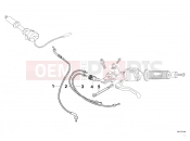 BMW Motorrad BMW 2000 F-Models F 650 97 (0162) Bowden cable