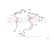 BMW Motorrad BMW 2000 F-Models F 650 97 (0162) Case holder/Mounting parts