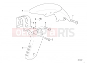 BMW Motorrad BMW 2000 F-Models F 650 97 (0162) Front wheel fender