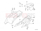 BMW Motorrad BMW 2000 F-Models F 650 97 (0162) Rear wheel cover