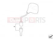 BMW Motorrad BMW 2000 F-Models F 650 97 (0162) Mirror