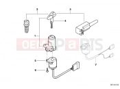 BMW Motorrad BMW 2000 F-Models F 650 97 (0162) Set of locks