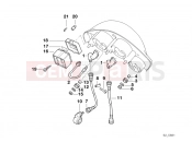 BMW Motorrad BMW 2000 F-Models F 650 97 (0162) Instruments/mounting parts
