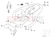 BMW Motorrad BMW 2000 F-Models F 650 GS 00 (0172,0182) Handle with luggage support