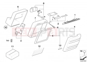 BMW Motorrad BMW 2000 F-Models F 650 GS 00 (0172,0182) Single parts, Vario case