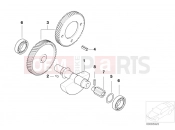 BMW Motorrad BMW 2000 F-Models F 650 CS 02 (0174,0184) Compensating shaft