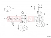 BMW Motorrad BMW 2000 F-Models F 650 CS 02 (0174,0184) Starter