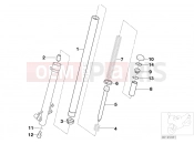 BMW Motorrad BMW 2000 F-Models F 650 CS 02 (0174,0184) Riser pipe/Absorber