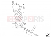 BMW Motorrad BMW 2000 F-Models F 650 CS 02 (0174,0184) Spring strut, rear