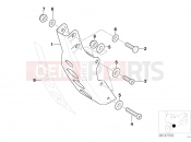 BMW Motorrad BMW 2000 F-Models F 650 CS 02 (0174,0184) Engine support