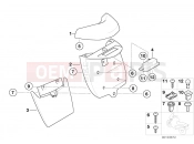 BMW Motorrad BMW 2000 F-Models F 650 CS 02 (0174,0184) License plate holder