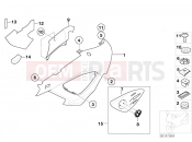 BMW Motorrad BMW 2000 F-Models F 650 CS 02 (0174,0184) Fairing side section