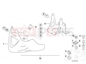BMW Motorrad BMW 2000 F-Models F 650 CS 02 (0174,0184) Engine spoiler