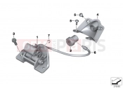 BMW Motorrad BMW 2000 F-Models F 650 CS 02 (0174,0184) Dualseat locking mechanism