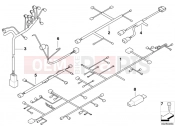 BMW Motorrad BMW 2000 F-Models F 650 CS 02 (0174,0184) Cable harness