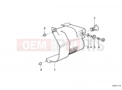 BMW Motorrad BMW 2000 R-Models 4V R 850 GS 95 (0403) Starter cover/mount