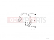BMW Motorrad BMW 2000 R-Models 4V R 850 R 94 (0401,0406) Handle rear