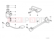 BMW Motorrad BMW 2000 R-Models 4V R 850 R 94 (0401,0406) Ignition light switch/locking mechanism