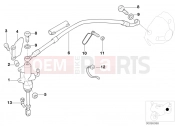 BMW Motorrad BMW 2000 R-Models 4V R 850 R 02 (0428) Rear brake master cylinder