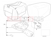 BMW Motorrad BMW 2000 R-Models 4V R 850 R 02 (0428) Softcase with luggage carrier large