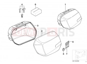 BMW Motorrad BMW 2000 R-Models 4V R 850 R 02 (0428) System case