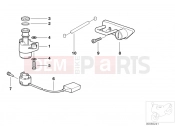 BMW Motorrad BMW 2000 R-Models 4V R 850 R 02 (0428) Ignition light switch/locking mechanism