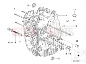 BMW Motorrad BMW 2000 R-Models 4V R 850 RT 02 (0417) Engine housing