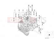BMW Motorrad BMW 2000 R-Models 4V R 850 RT 02 (0417) mounting point crankcase left