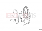 BMW Motorrad BMW 2000 R-Models 4V R 850 RT 02 (0417) Front cover/Alternator support cover