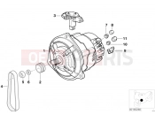 BMW Motorrad BMW 2000 R-Models 4V R 850 RT 02 (0417) Alternator