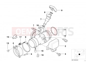 BMW Motorrad BMW 2000 R-Models 4V R 850 RT 02 (0417) Throttle Housing Assy