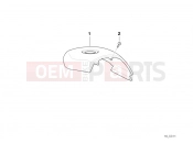 BMW Motorrad BMW 2000 R-Models 4V R 850 RT 02 (0417) Covering fuel tank