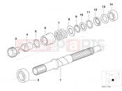 BMW Motorrad BMW 2000 R-Models 4V R 850 RT 02 (0417) Drive Shaft