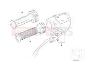 BMW Motorrad BMW 2000 R-Models 4V R 850 RT 02 (0417) Handbrake lever