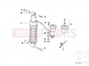 BMW Motorrad BMW 2000 R-Models 4V R 850 RT 02 (0417) Spring strut rear hydraulic