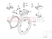 BMW Motorrad BMW 2000 R-Models 4V R 850 RT 02 (0417) Rear wheel brake