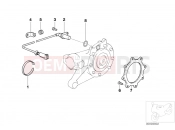 BMW Motorrad BMW 2000 R-Models 4V R 850 RT 02 (0417) Wheelspeed sensor, Integral ABS, rear