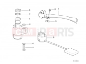BMW Motorrad BMW 2000 R-Models 4V R 850 RT 02 (0417) Ignition/light switch and locks