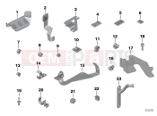BMW Motorrad BMW 2000 R-Models 4V R 850 RT 02 (0417) Various cable holders
