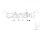 BMW Motorrad BMW 2000 R-Models 4V R 850 RT 02 (0417) Combination switch/official vehicle