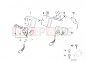 BMW Motorrad BMW 2000 R-Models 4V R 850 RT 02 (0417) Switch, authorities