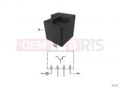 BMW Motorrad BMW 2000 R-Models 4V R 850 RT 02 (0417) Fuel level indicator relay