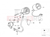 BMW Motorrad BMW 2000 R-Models 4V R 850 RT 02 (0417) Speedometer/rev. counter