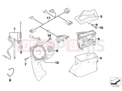 BMW Motorrad BMW 2000 R-Models 4V R 850 RT 02 (0417) loudspeaker / antenna