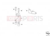 BMW Motorrad BMW 2000 R-Models 4V R 850 RT 02 (0417) Bracket for control panel / microphone