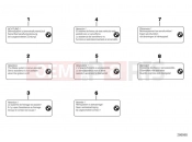 BMW Motorrad BMW 2000 R-Models 4V R 850 RT 02 (0417) Label 