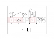 BMW Motorrad BMW 2001 F-Models F 650 GS 00 (0172,0182) Retrofit kit, socket