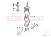 BMW Motorrad BMW 2001 R-Models 4V R 850 RT 96 (0412) Spring strut, front
