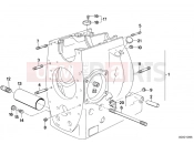 BMW Motorrad BMW CLASSIC 1988 R-Models 2V R 65 RT SF Engine housing mounting parts